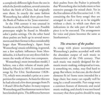 CD Malmö Kammarkör: Ur Davids Psalmer = A Selection From The Psalms Of David