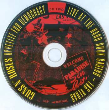 2CD/Doos/Blu-ray Guns N' Roses: Appetite For Democracy: Live At The Hard Rock Casino-Las Vegas LTD