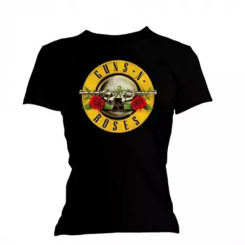 Dames T-shirt Classic Bullet Logo Guns N' Roses 