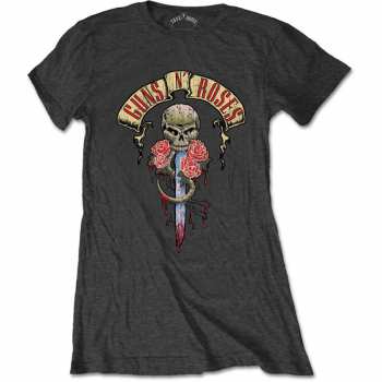 Merch Guns N' Roses: Dames T-shirt Dripping Dagger 