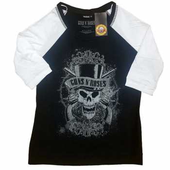 Merch Guns N' Roses: Dames T-shirt Faded Skull 