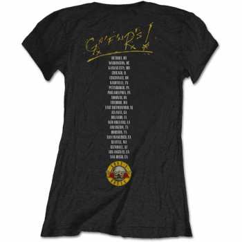 Merch Guns N' Roses: Dámské Tričko Not In This Lifetime Tour  S