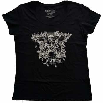 Merch Guns N' Roses: Dames T-shirt Skeleton Guns 