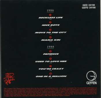 CD Guns N' Roses: G N' R Lies