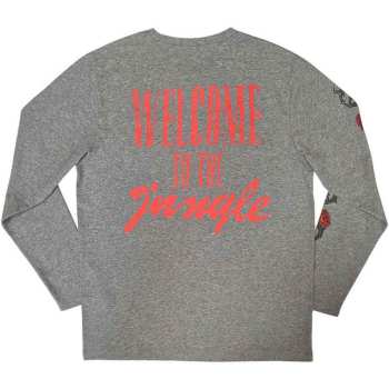 Merch Guns N' Roses: Guns N' Roses Unisex Long Sleeve T-shirt: Splatter Seal (back & Sleeve Print) (small) S