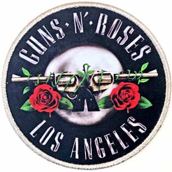Merch Guns N' Roses: Patch Los Angeles Silver