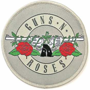 Merch Guns N' Roses: Patch Silver Circle Logo Guns N' Roses