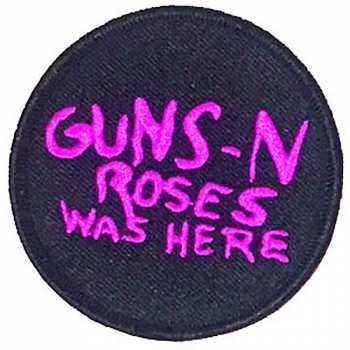Merch Guns N' Roses: Patch Was Here