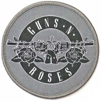Merch Guns N' Roses: Patch White Circle Logo Guns N' Roses