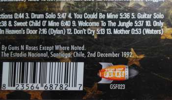 2CD Guns N' Roses: Santiago 1992