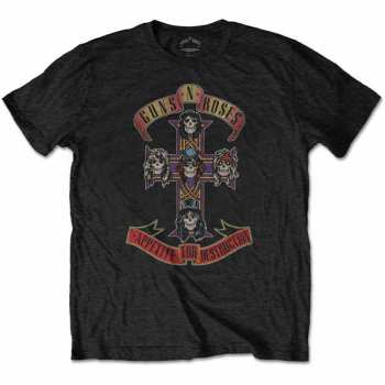 Merch Guns N' Roses: Tričko Appetite For Destruction  S