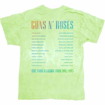 Merch Guns N' Roses: Tričko Gradient Use Your Illusion Tour M