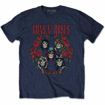Merch Guns N' Roses: T-shirt Skulls Wreath 