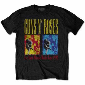 Merch Guns N' Roses: Tričko Use Your Illusion World Tour  S