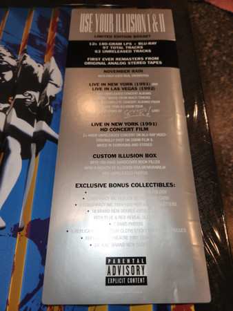 12LP/Doos/Blu-ray Guns N' Roses: Use Your Illusion I & II DLX | LTD