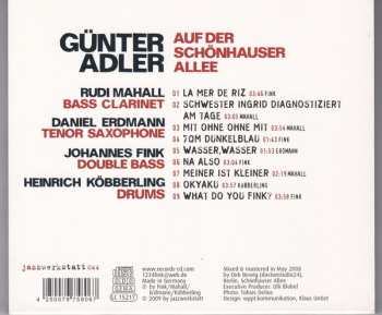 CD Gunter Adler: Auf Der Schönhauser Allee