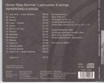 CD Günter Baby Sommer Percussion & Strings: Whispering Eurasia