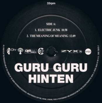 LP Guru Guru: Hinten