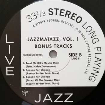 3LP/Doos Guru: Jazzmatazz Volume: 1 - Deluxe Edition