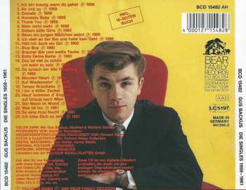 CD Gus Backus: Die Singles 1959-61