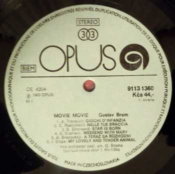 LP Gustav Brom: Movie, Movie …