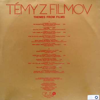 LP Gustav Brom Orchestra: Témy Z Filmov