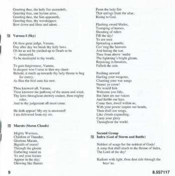 CD Gustav Holst: Vedic Hymns / Four Songs For Voice And Violin / Humbert Wolfe Songs