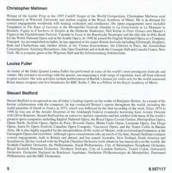 CD Gustav Holst: Vedic Hymns / Four Songs For Voice And Violin / Humbert Wolfe Songs