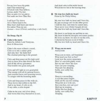 CD Gustav Holst: Vedic Hymns / Four Songs For Voice And Violin / Humbert Wolfe Songs