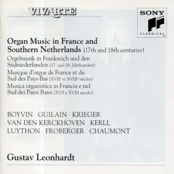 CD Gustav Leonhardt: Organ Music In France & Southern Netherlands