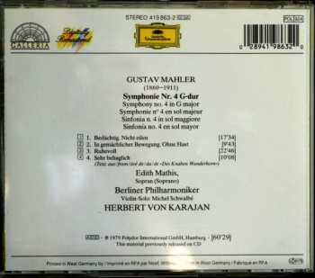 CD Berliner Philharmoniker: Symphonie No. 4