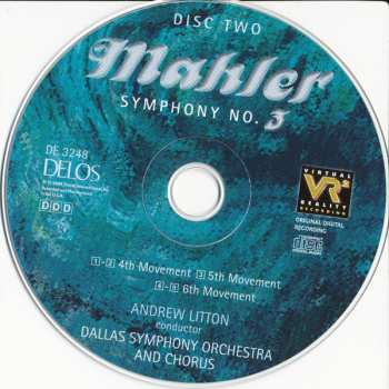 2CD Gustav Mahler: Symphony No.3