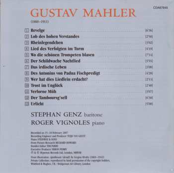 CD Gustav Mahler: Des Knaben Wunderhorn