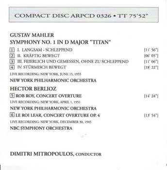 CD Gustav Mahler: Symphony No. 1 "Titan"