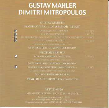CD Gustav Mahler: Symphony No. 1 "Titan"