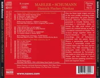 CD Robert Schumann: Mahler: Kindertotenlieder • Lieder Eines Fahrenden Gesellen / Schumann: Liederkreis