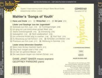 CD Gustav Mahler: Mahler's Songs Of Youth