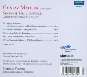 CD Gustav Mahler: Sinfonie Nr. 2 C-Moll „Auferstehungs-Sinfonie“