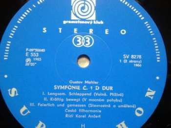 LP Gustav Mahler: Symfonie Č.1.