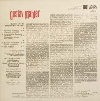 LP The Czech Philharmonic Orchestra: Symphony No˚ 4