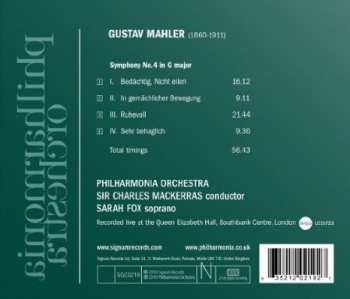 CD Philharmonia Orchestra: Symphony No. 4