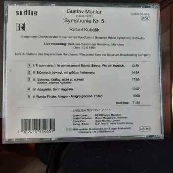 CD Gustav Mahler: Symphony No. 5