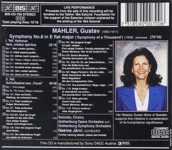 CD Gustav Mahler: Symphony No. 8 in E flat major "Symphony of a Thousand"