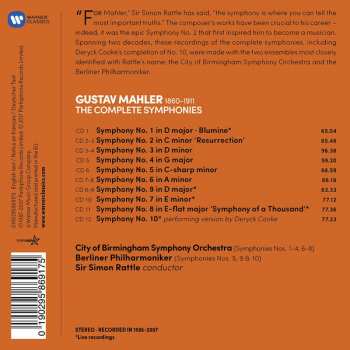 12CD/Doos Berliner Philharmoniker: The Complete Symphonies