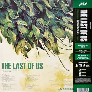 2LP Gustavo Santaolalla: The Last Of Us (Original Score - Volume II) CLR | LTD