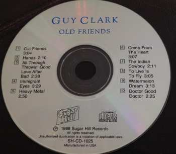 CD Guy Clark: Old Friends