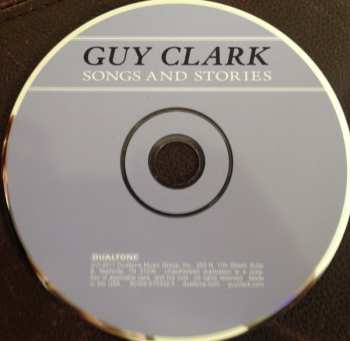CD Guy Clark: Songs And Stories