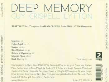 CD Marilyn Crispell: Deep Memory