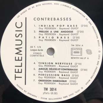LP Guy Pedersen: Contrebasses