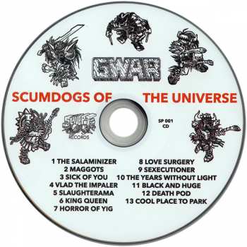 CD Gwar: Scumdogs Of The Universe DIGI